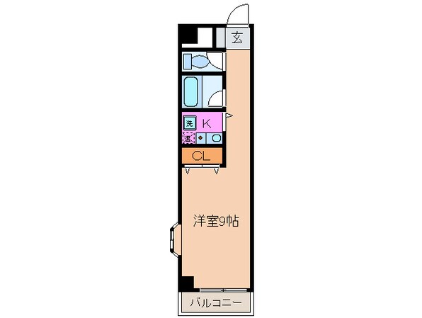 グランセゾン諏訪山の物件間取画像